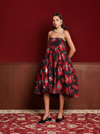 Budapest Jacquard Cami Dress