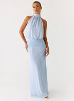 Lalia Maxi Dress - Pale Blue