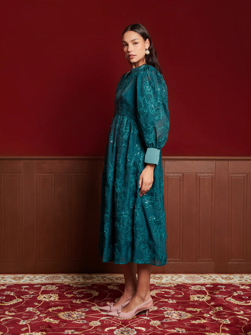 Bessie Floral Midi Dress