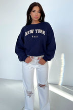 Varski Semi-Wide Leg Jeans - White