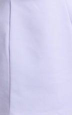Dante Mini Dress - Halter Neck Tie Tulip Skirt Dress in Lilac