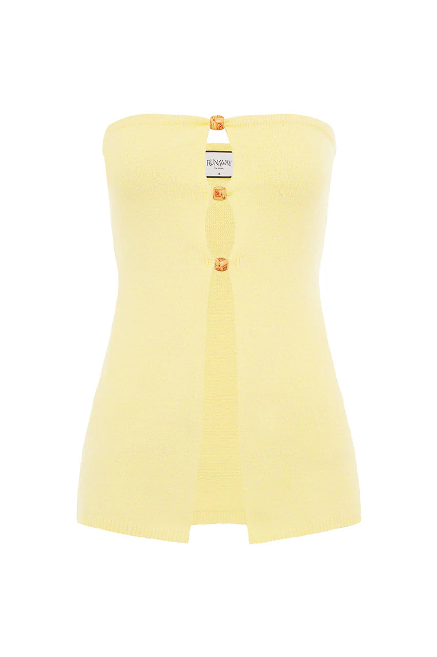 NELLIE TOP - LEMON