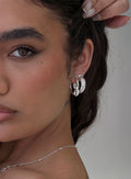 Moonshine Earring Set Silver