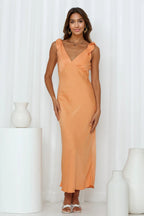 Spark It Maxi Dress Orange