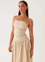 Carmel Maxi Dress - Ivory