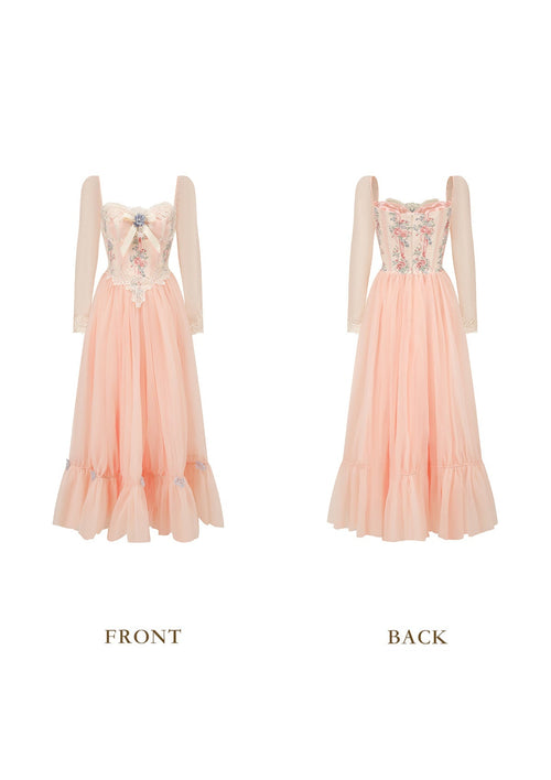 Annalise Long Sleeve Corset Dress