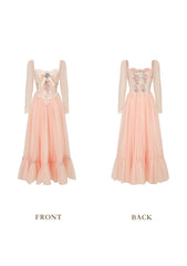 Annalise Long Sleeve Corset Dress