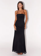 Peggy Maxi Dress - Black