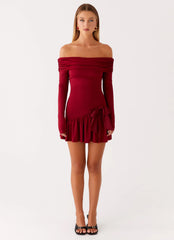 Grazia Mini Dress - Red