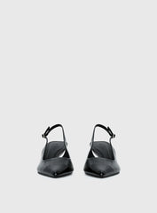 Billini Anaya Pointed Toe Heels Black / Gold