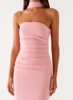 Libra Maxi Dress - Pink