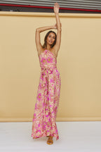 Sunset Shadows Maxi Dress Purple
