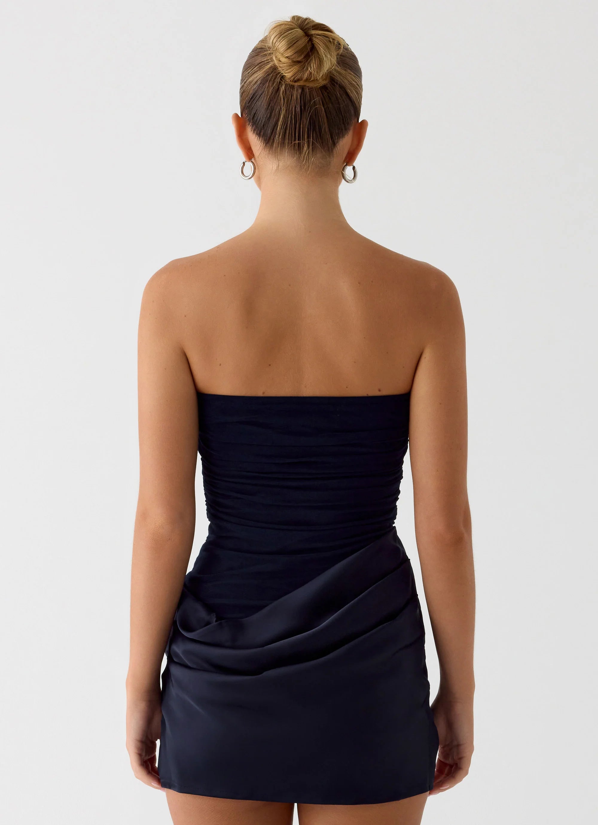 Reach Me Mini Dress - Navy